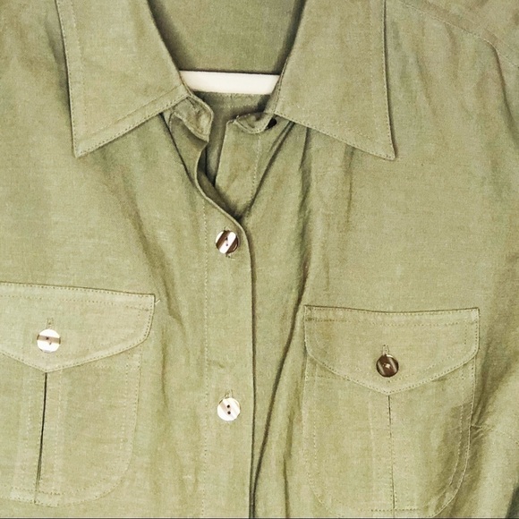 𝅺preswick & MOORE Buttoned down shirt. Size M - Picture 5 of 7